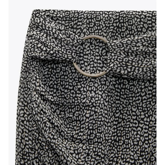Zara Animal Print Skirt NWT - Picture 3 of 3